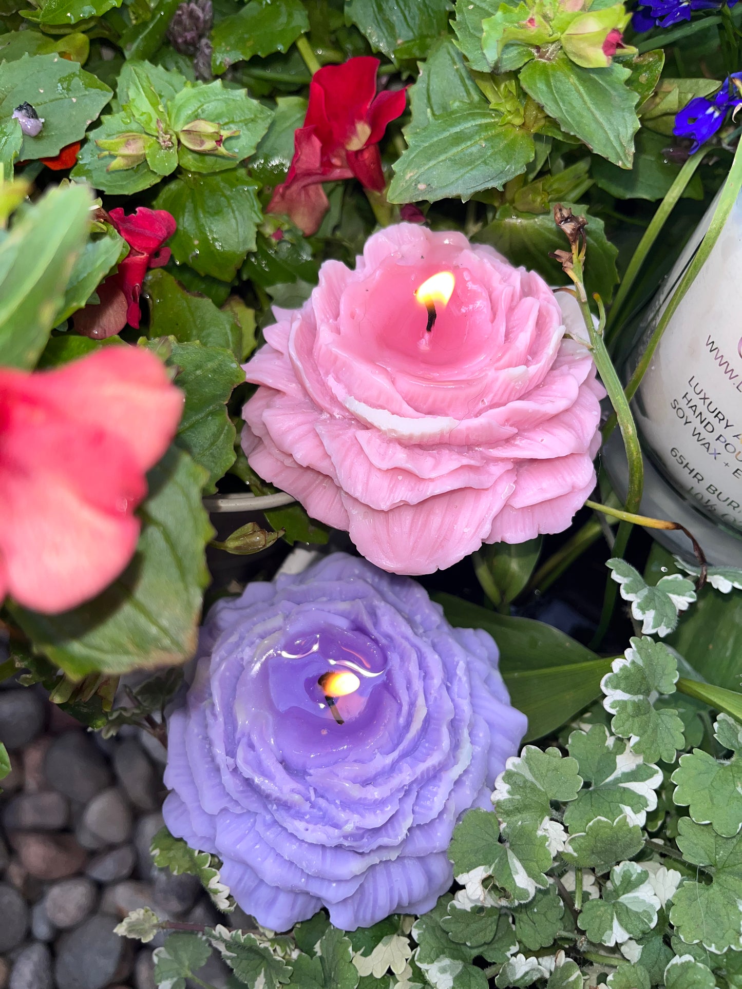 Peony Petal Candle