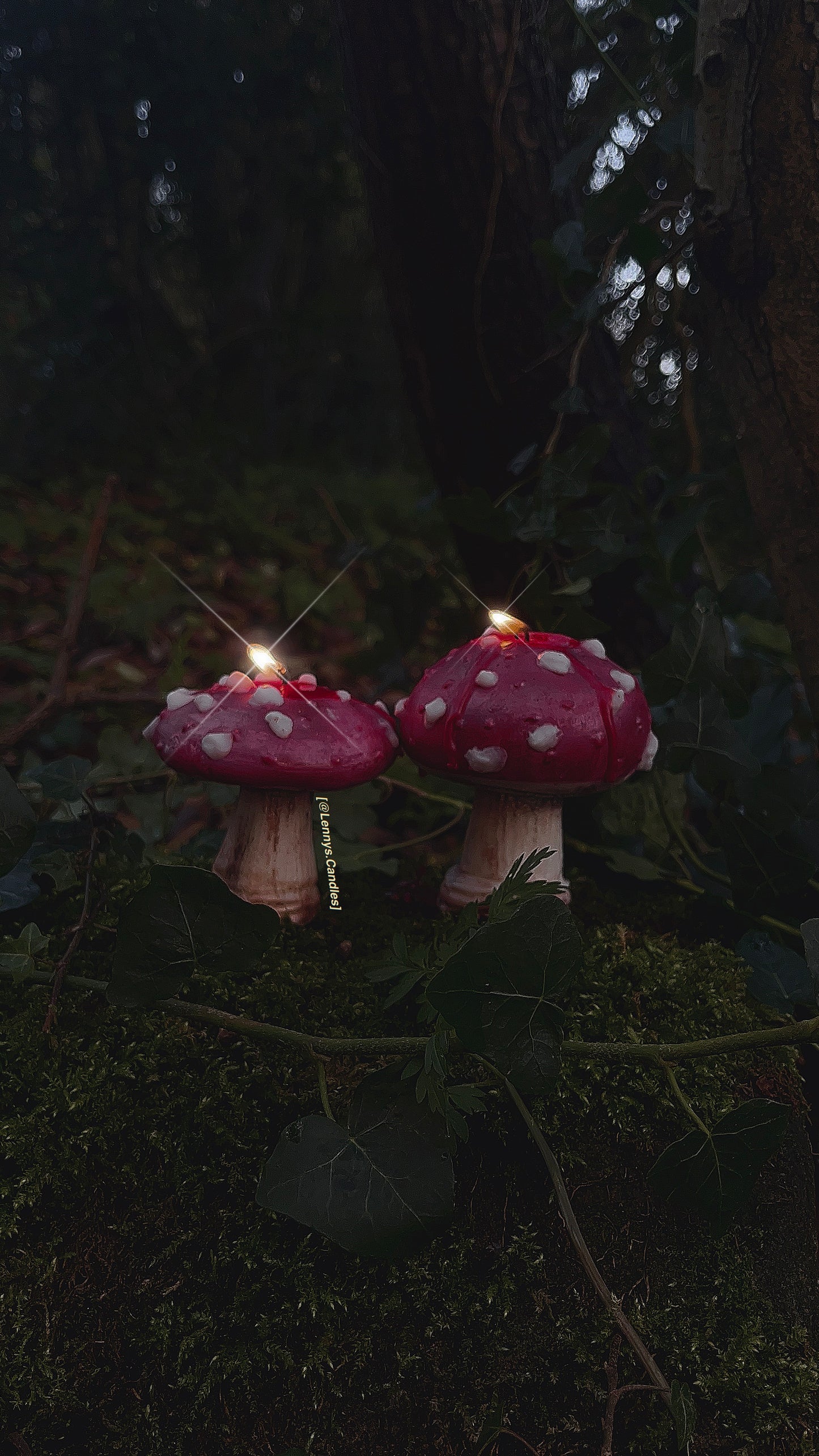 Mushroom Candle